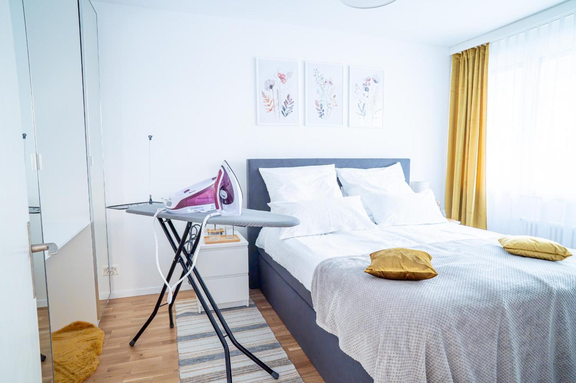 Expo-Basel-Ch Apt, Amazon Prime Video, Wifi, Coffee & Tee, Popcorn, Kitchen Ngoại thất bức ảnh